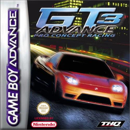 GT Advance 3: Pro Concept Racing box art for GameBoy Advance